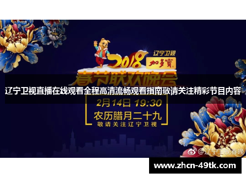 辽宁卫视直播在线观看全程高清流畅观看指南敬请关注精彩节目内容